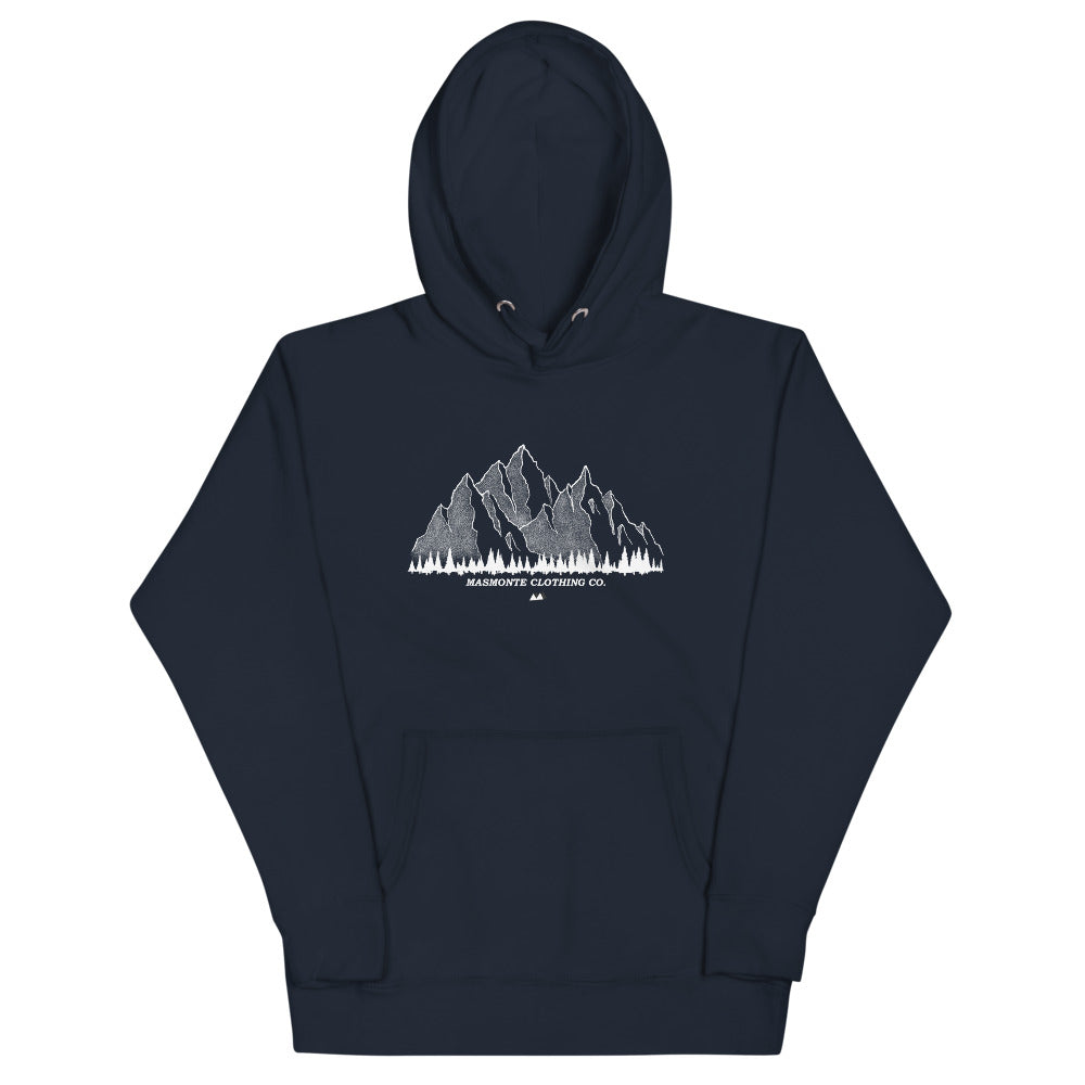 Unisex Mountain Ink Hoodie