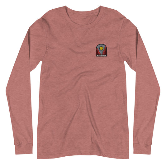 Embroidered Rising Sun Long Sleeve