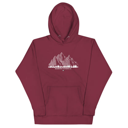 Unisex Mountain Ink Hoodie