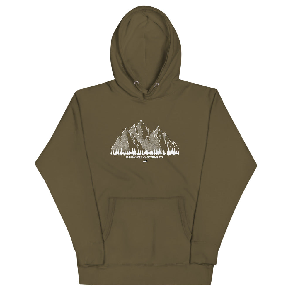 Unisex Mountain Ink Hoodie