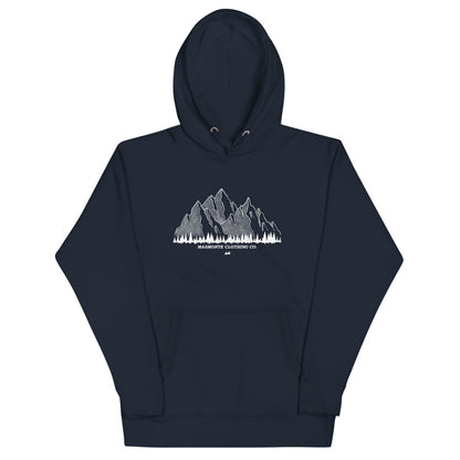 Unisex Mountain Ink Hoodie